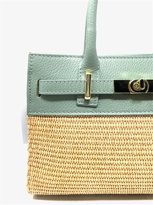 Borsa donna in raffia IL LACCIO | VP1764000PELLEVERDE